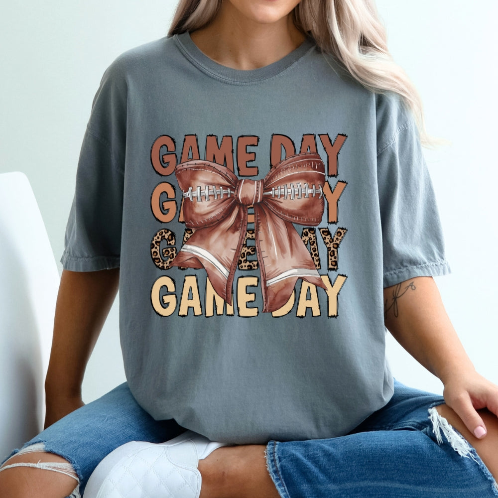 Gameday Football Bow