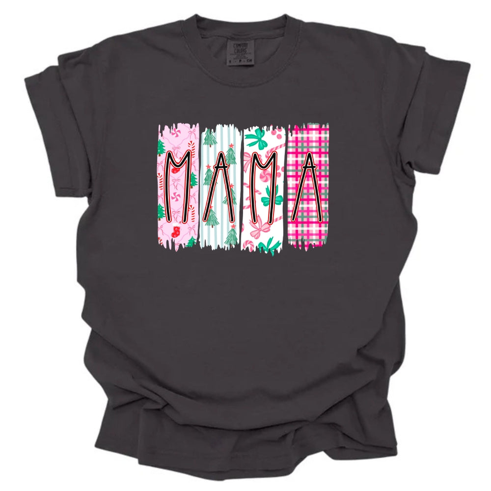 Mama Christmas Brushstroke