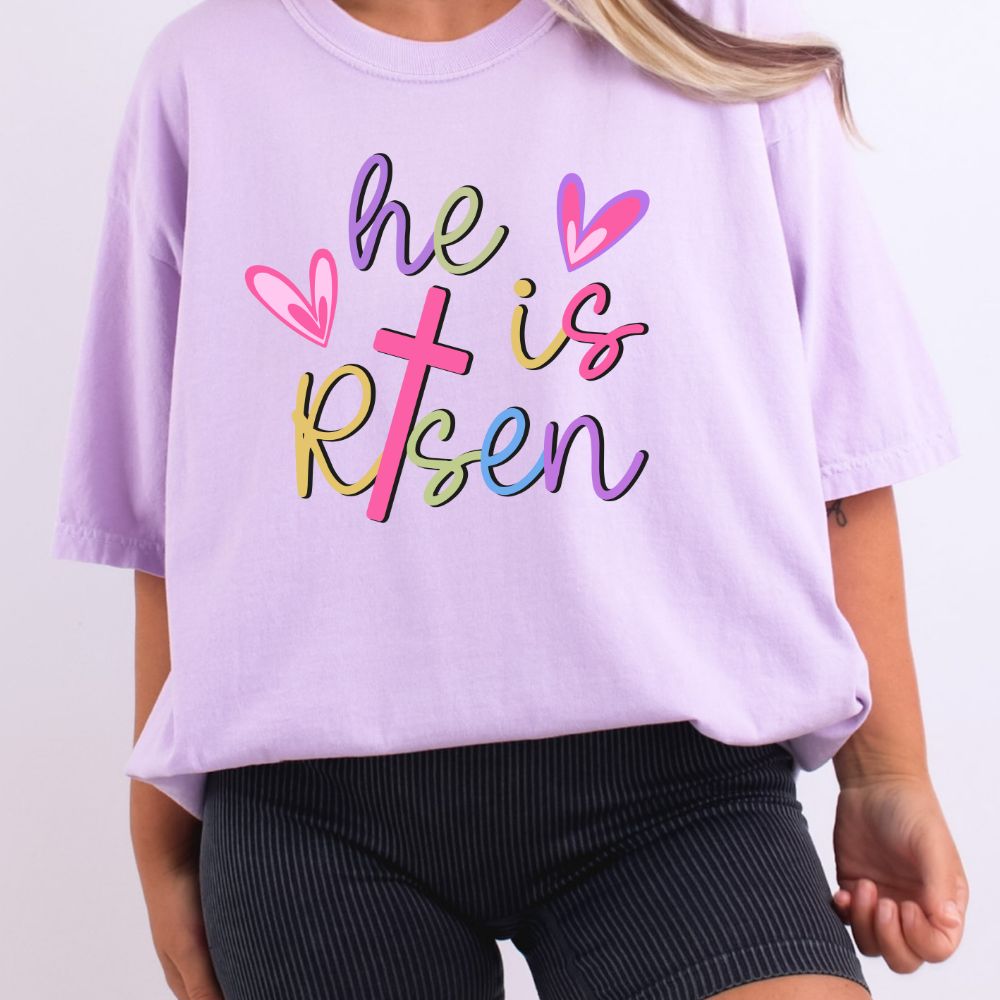 Colorful He is Risen