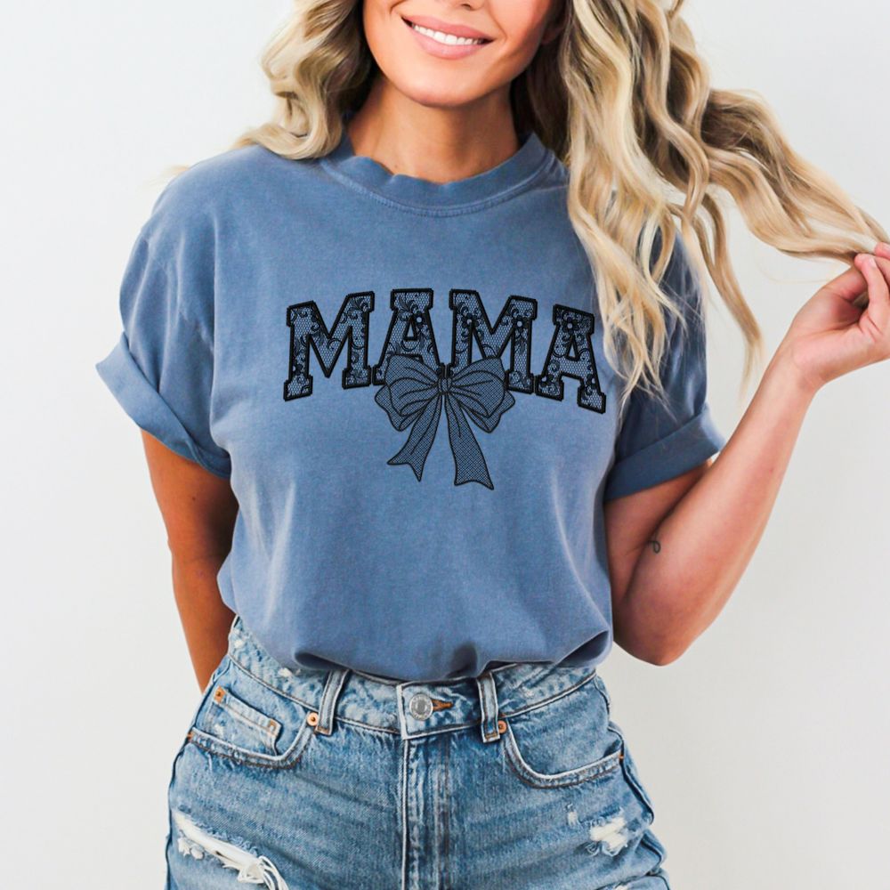 Black Lace Mama Bow