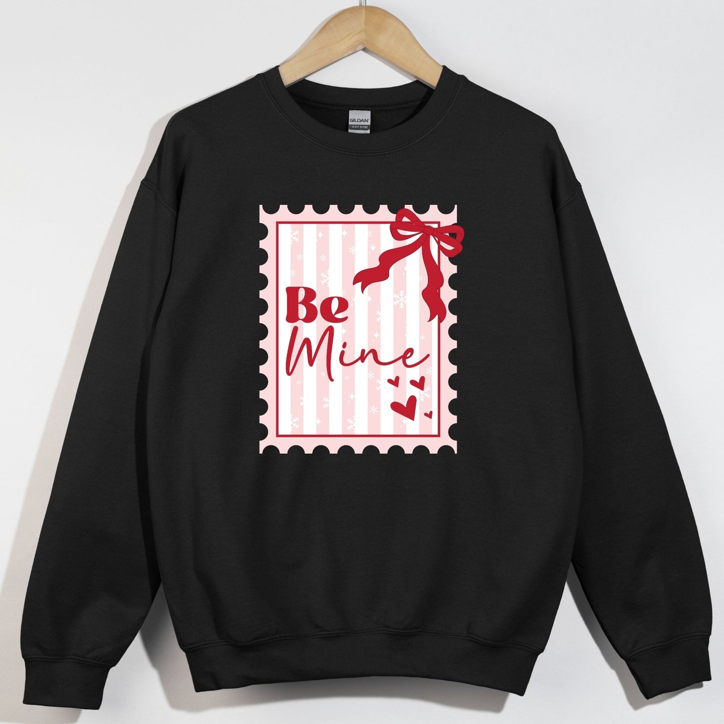 Be Mine Striped Stamp