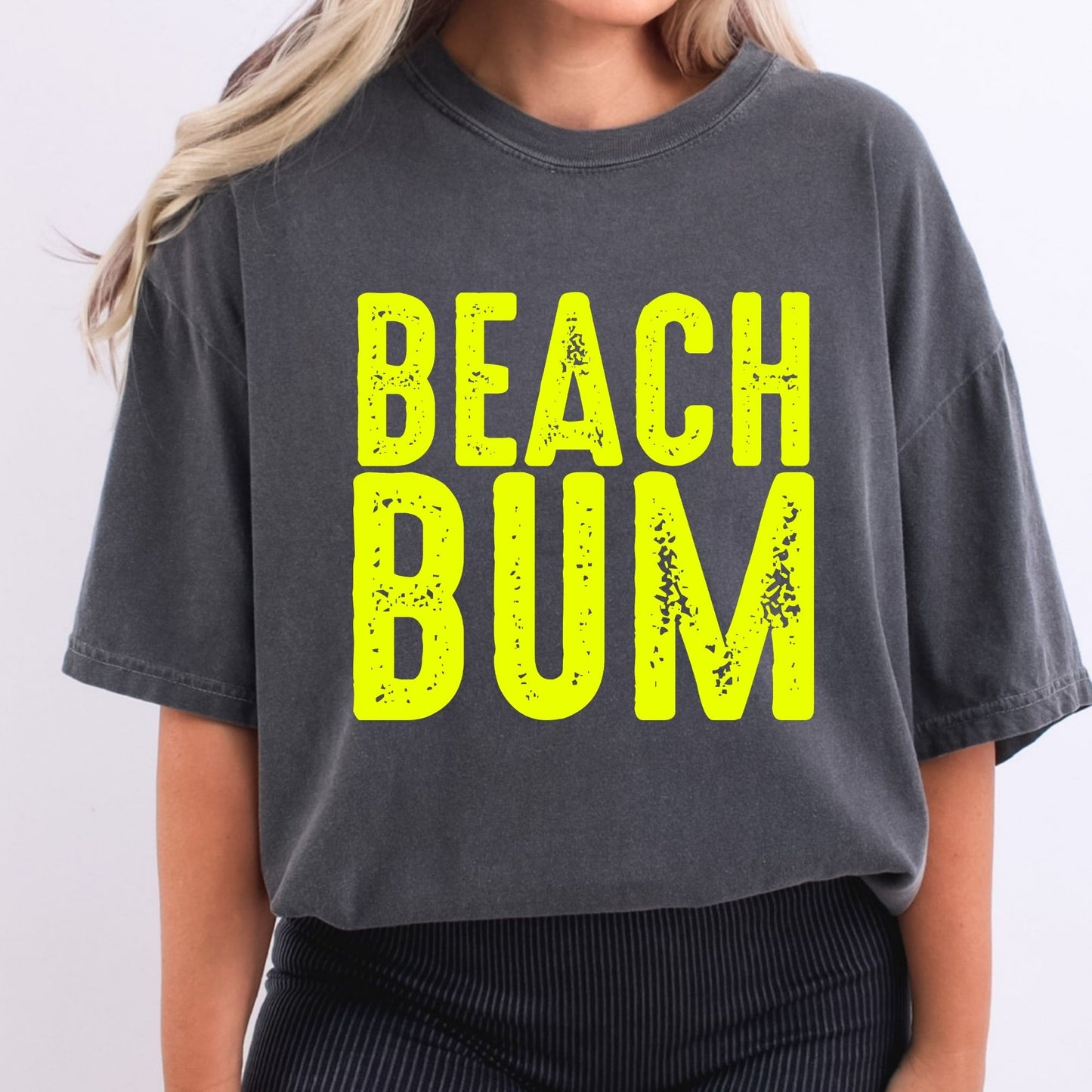 Beach Bum Stacked Yellow