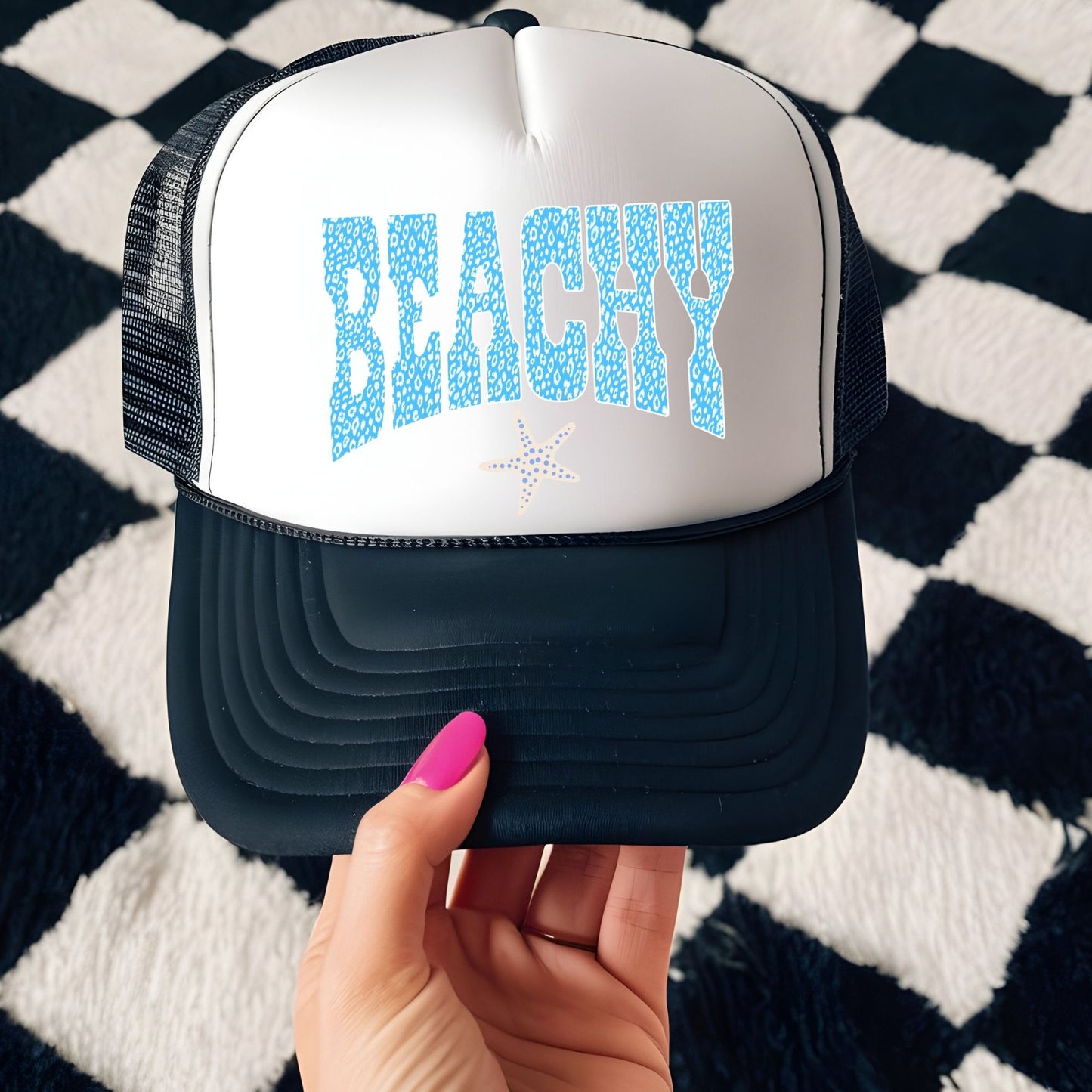 Beachy Blue Cheetah