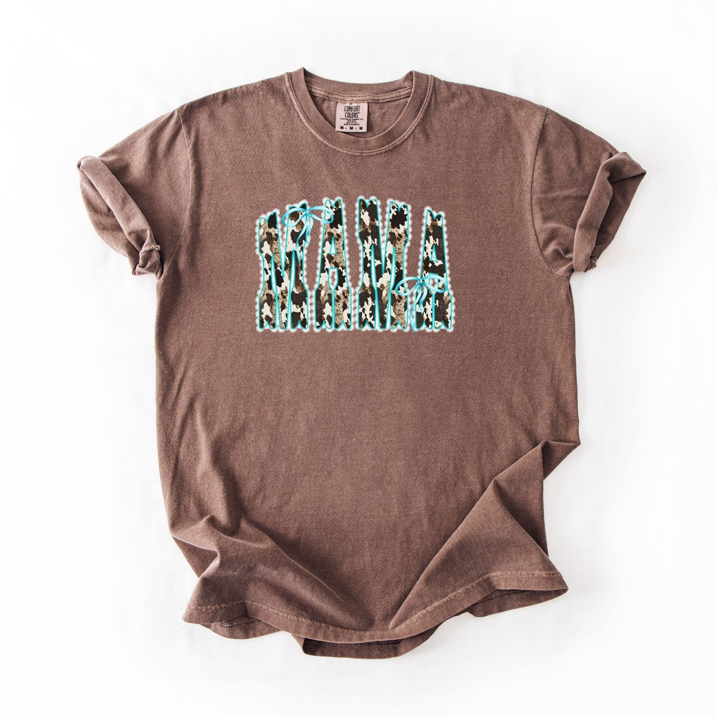 Cow Print Mama Bows