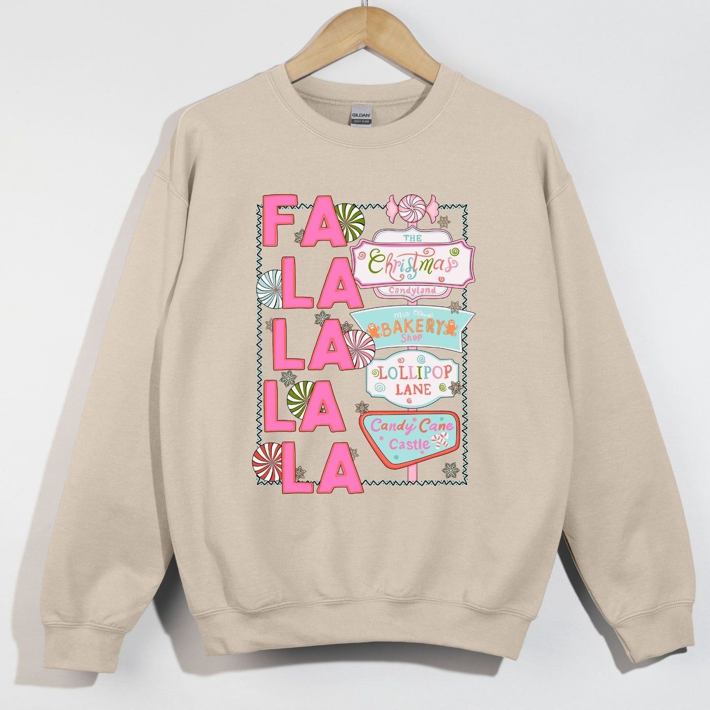 Fa La La La La Shop Signs