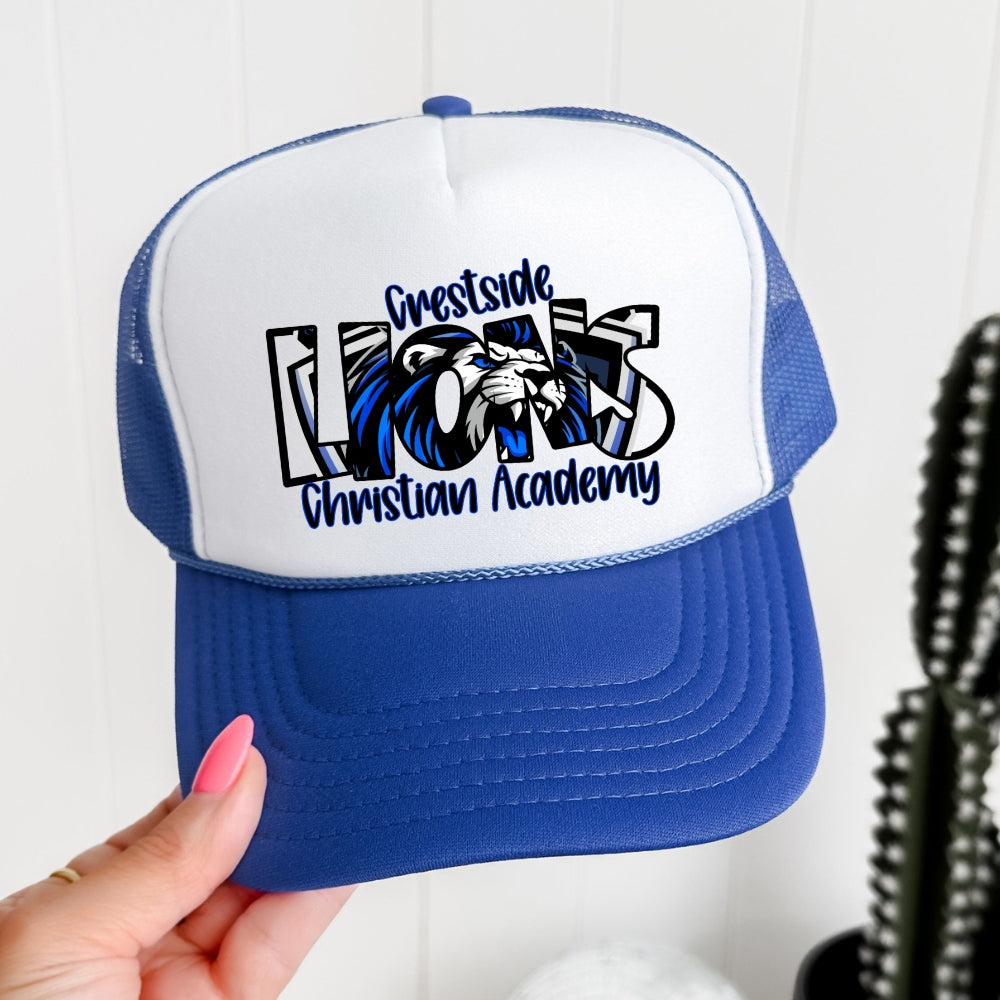 Foam Trucker Lions Academy Blue