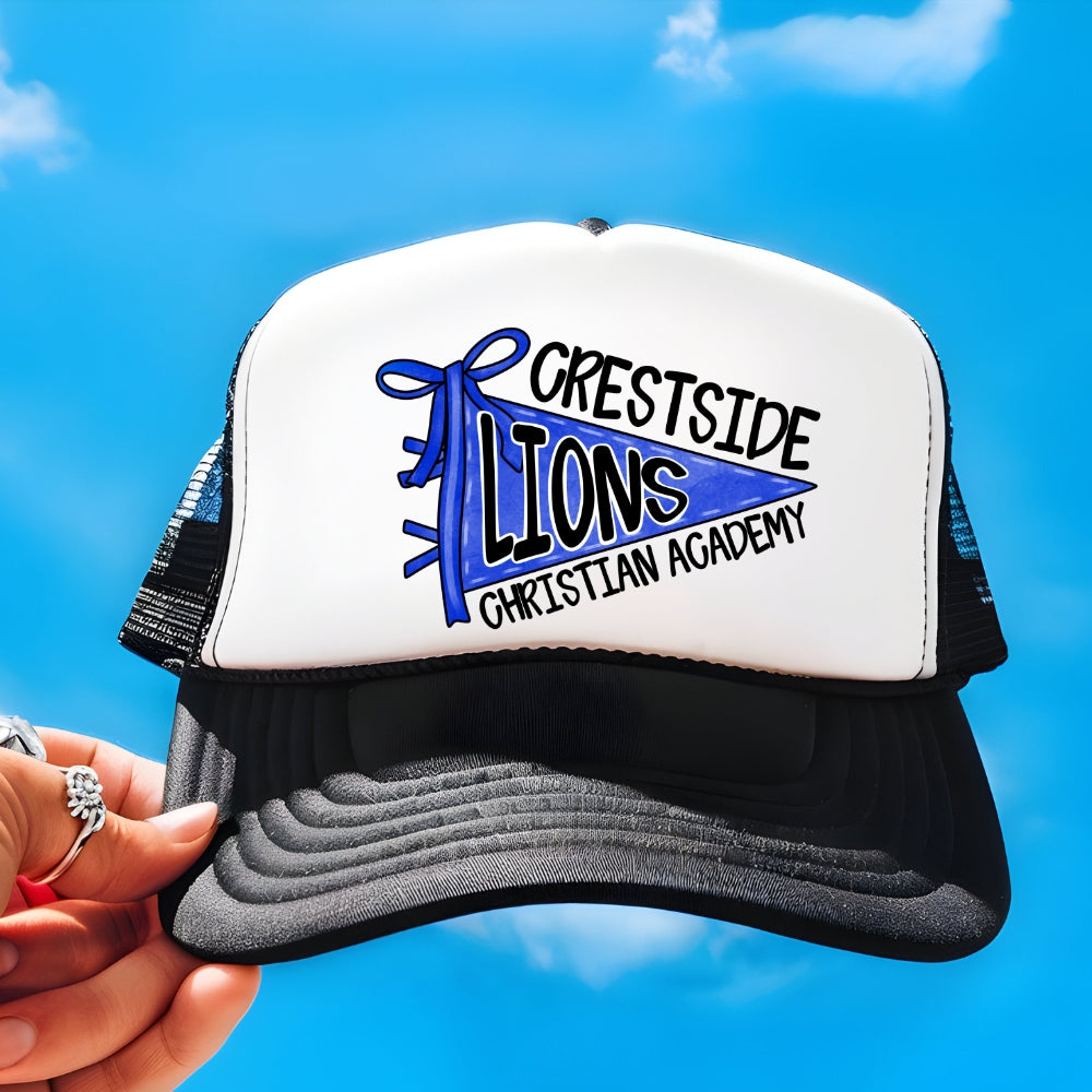 Foam Trucker Lions Flag