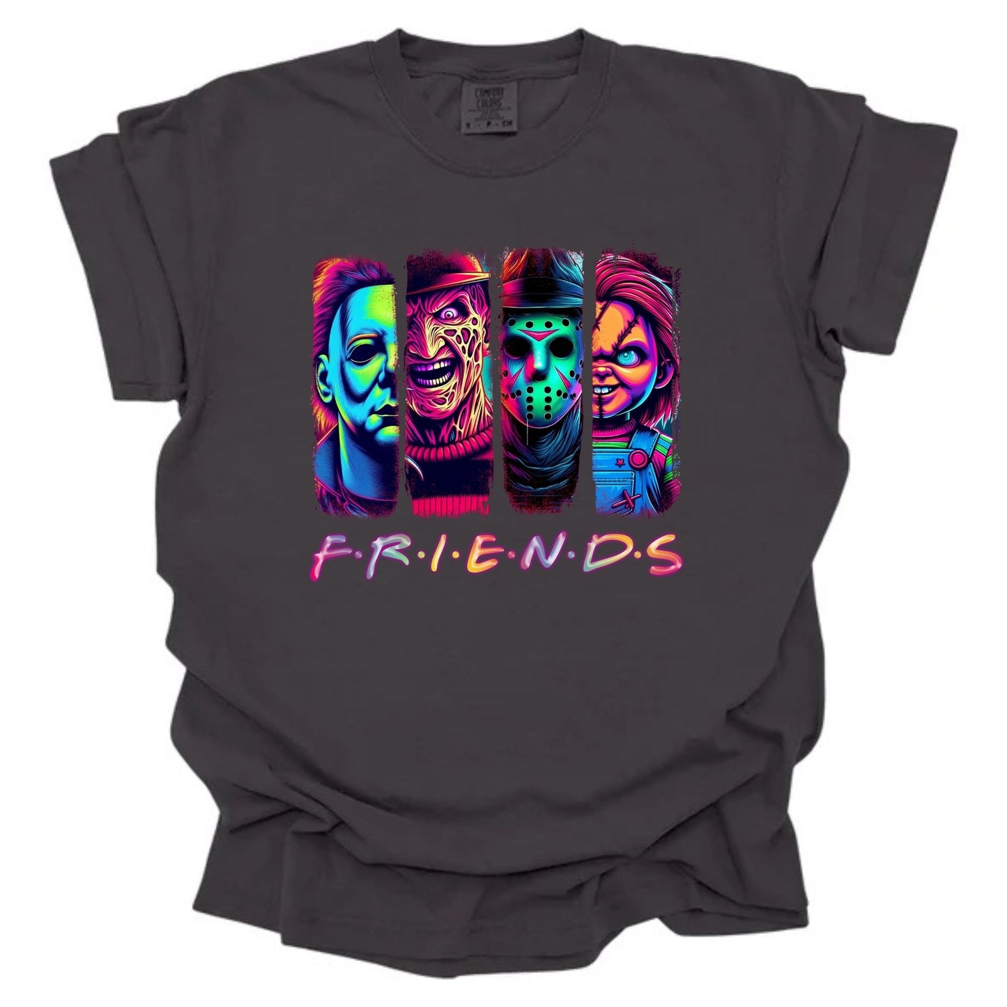 Friends Halloween Brushstrokes