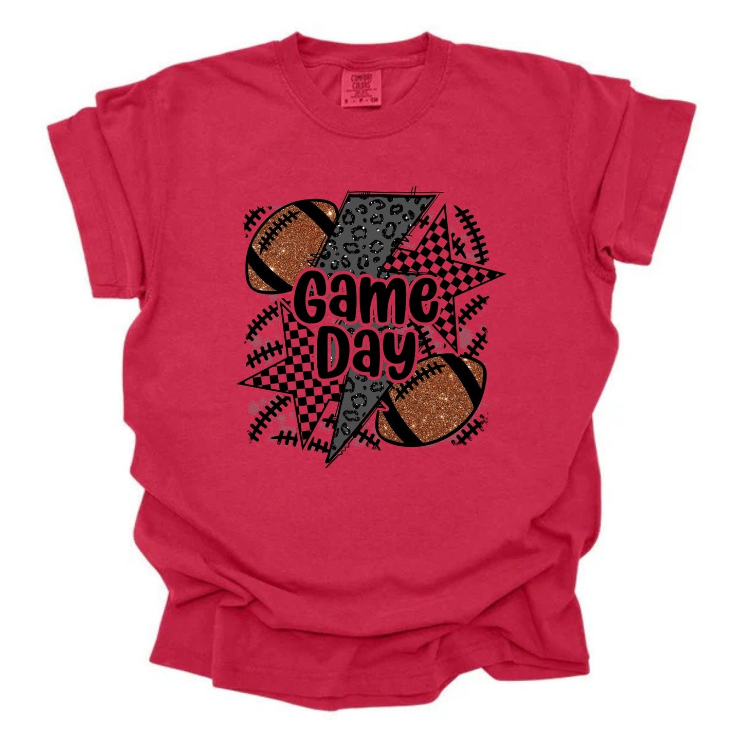Game Day Glitter Footballs