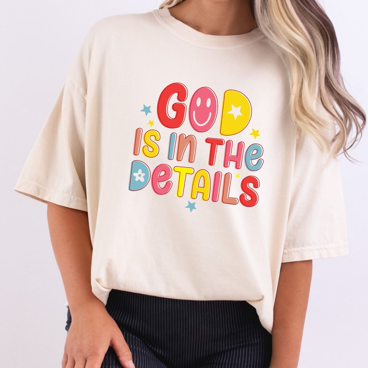 God Is In The Details Cutesy