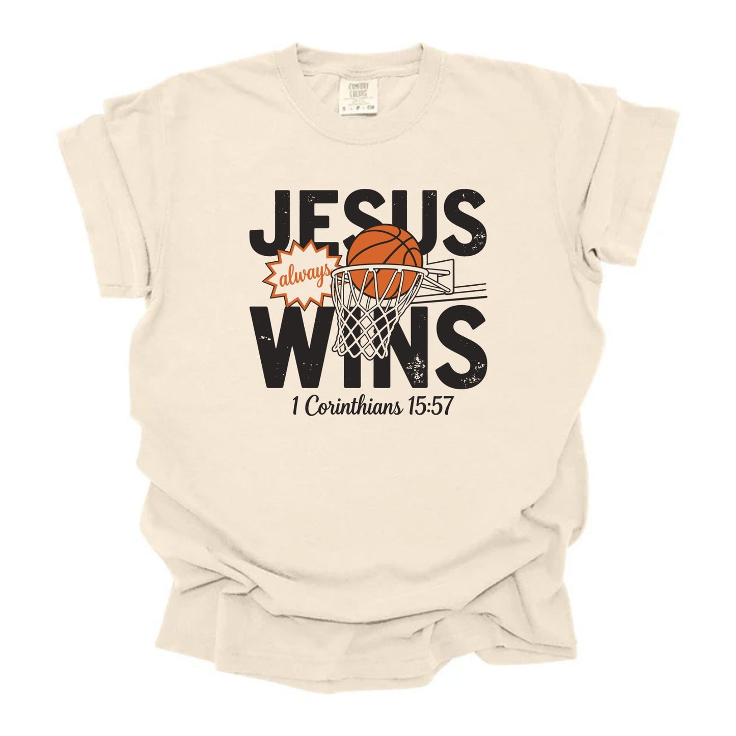 Jesus Always Wins Basketball