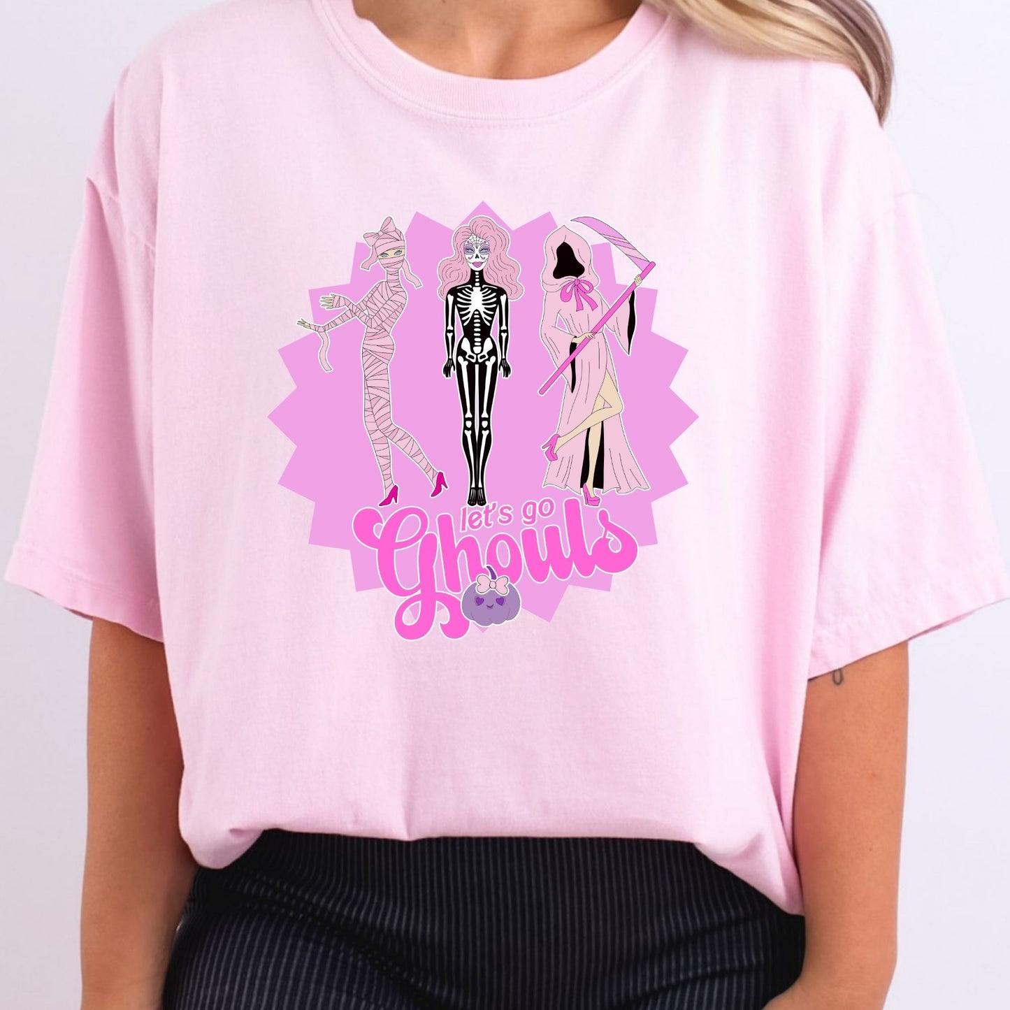 Let's Go Ghouls Pink