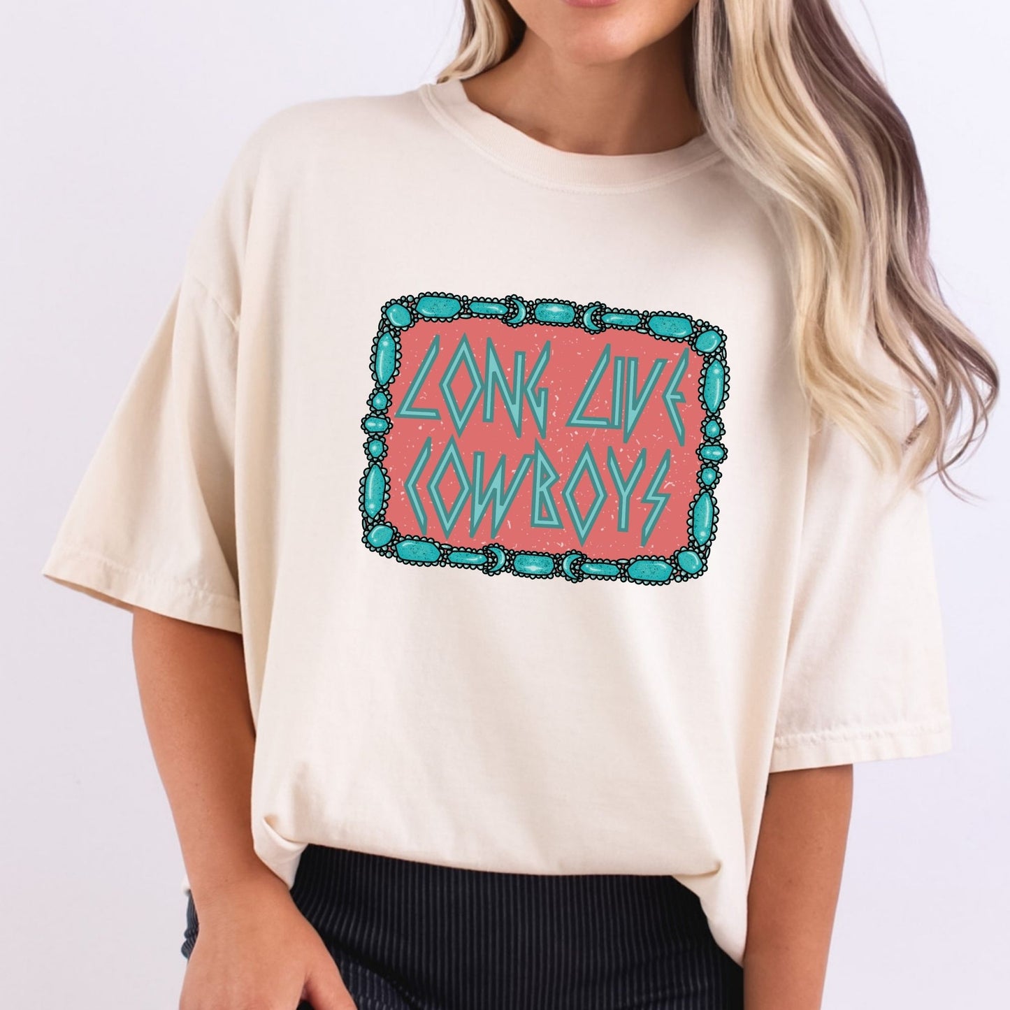 Long Live Cowboys Jeweled Frame