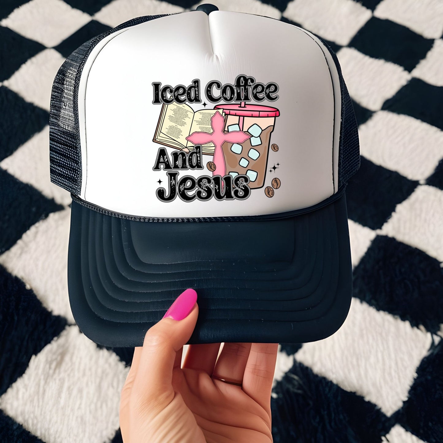 Preppy Iced Coffee And Jesus