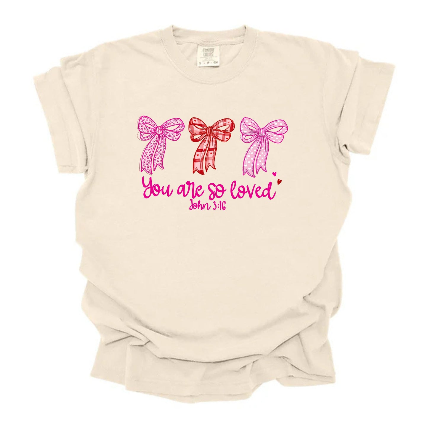 So Loved Script Bow Trio