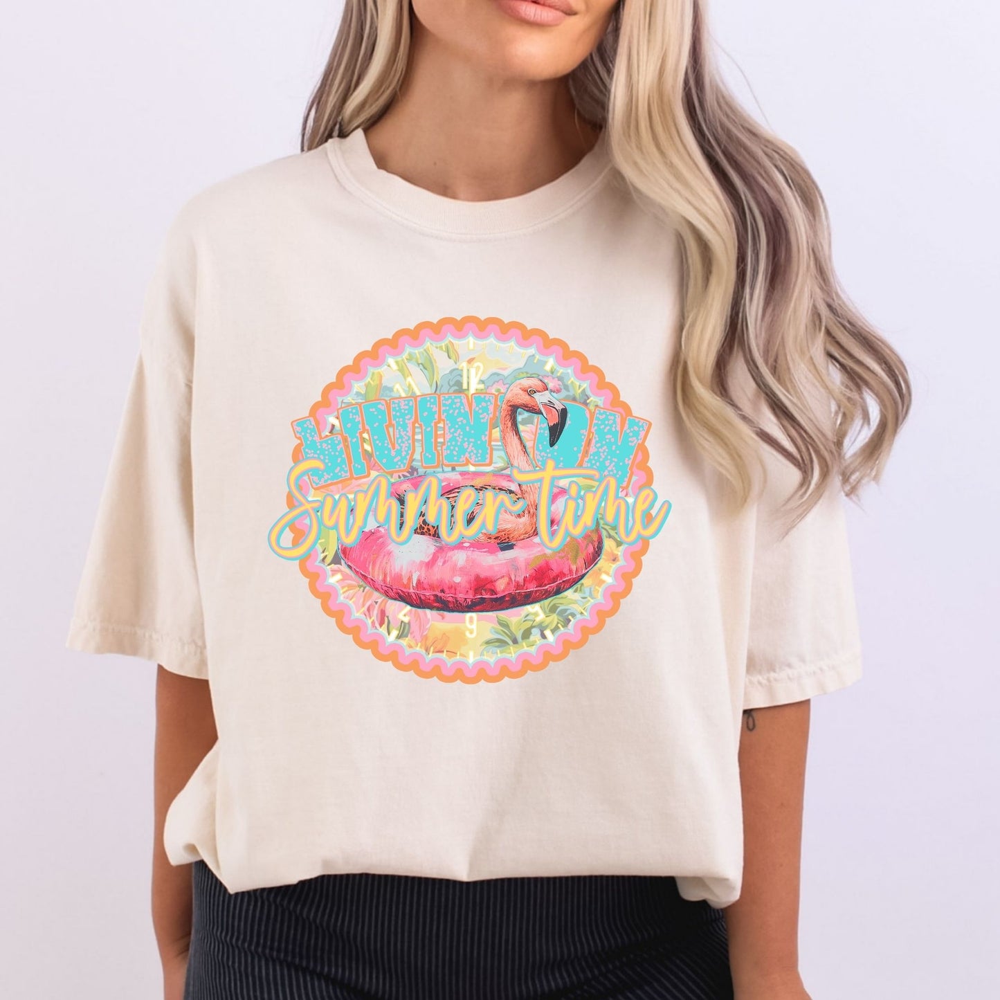 Summer Time Flamingo