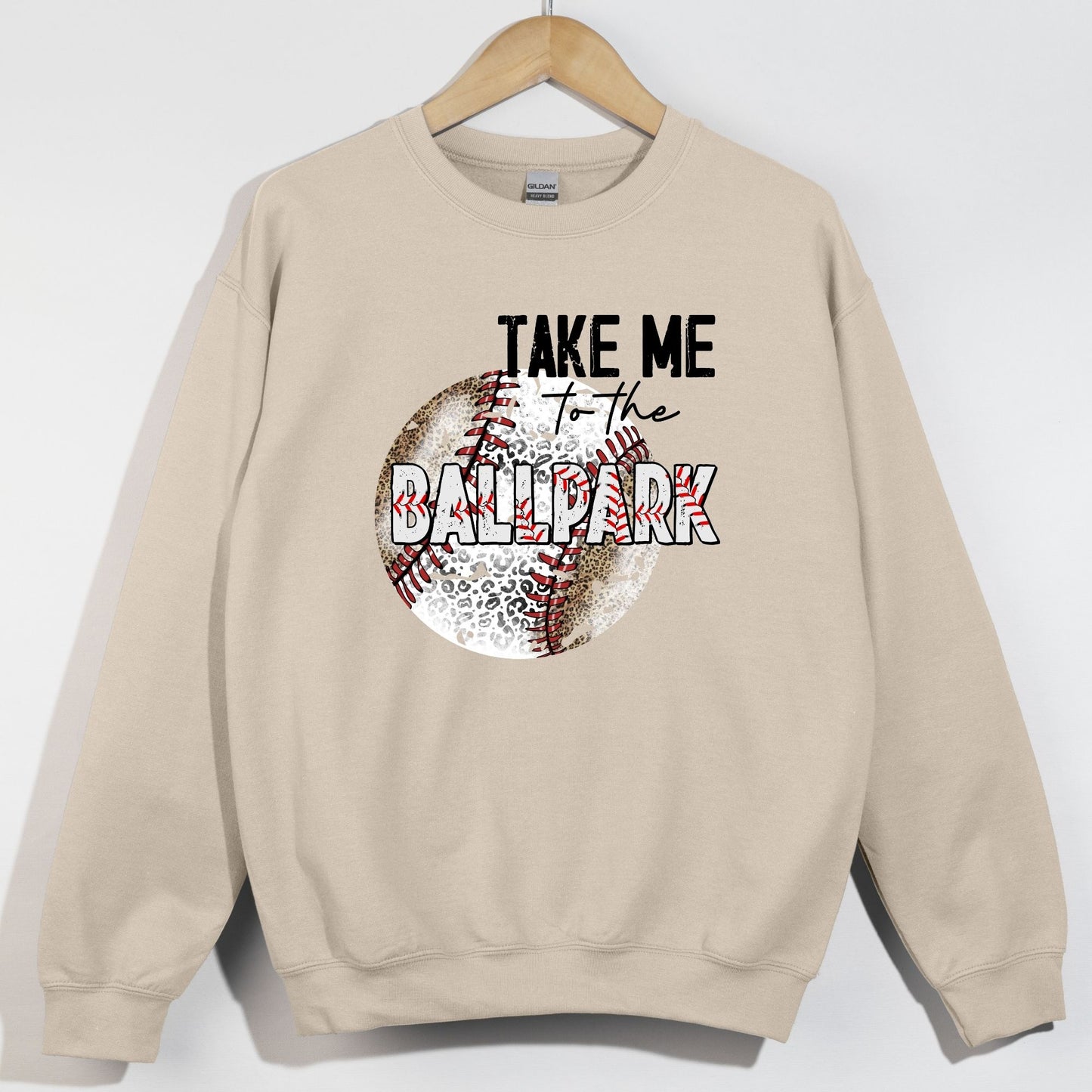 Take Me To The Ballpark Patterned Ball