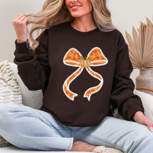 Coquette Pumpkin Bow