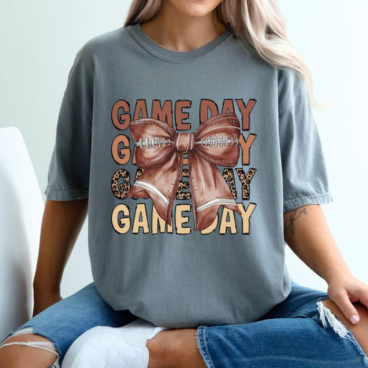 Gameday Football Bow