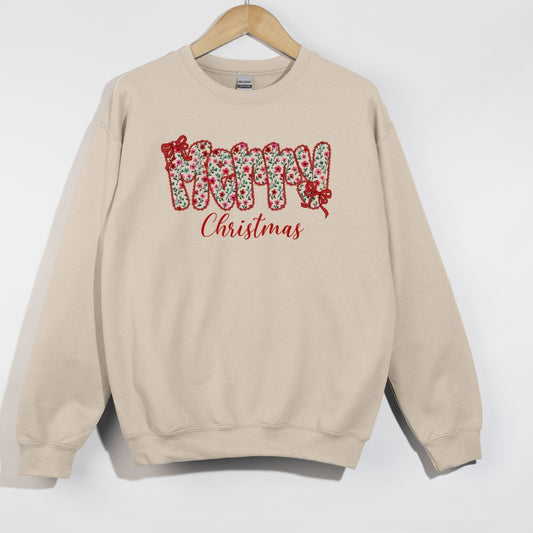 Merry Christmas Red Cutesy