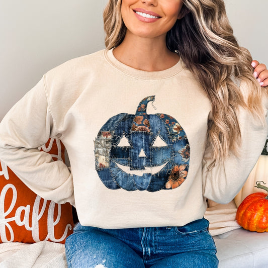 Denim Pumpkin