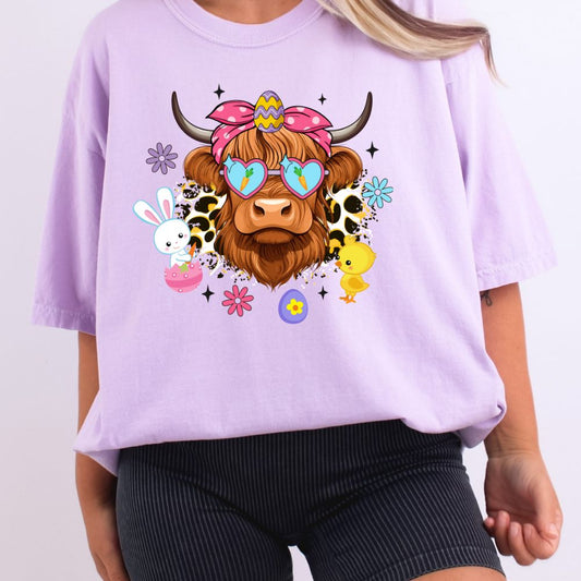 Highland Cow Easter