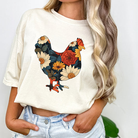 Floral Chicken