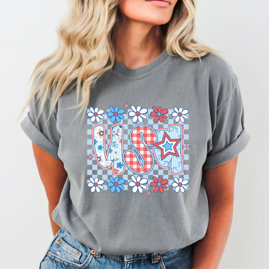 Cute Checked USA