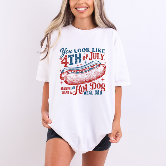 Hot Dog Patriotic