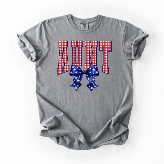 Aunt Red Plaid