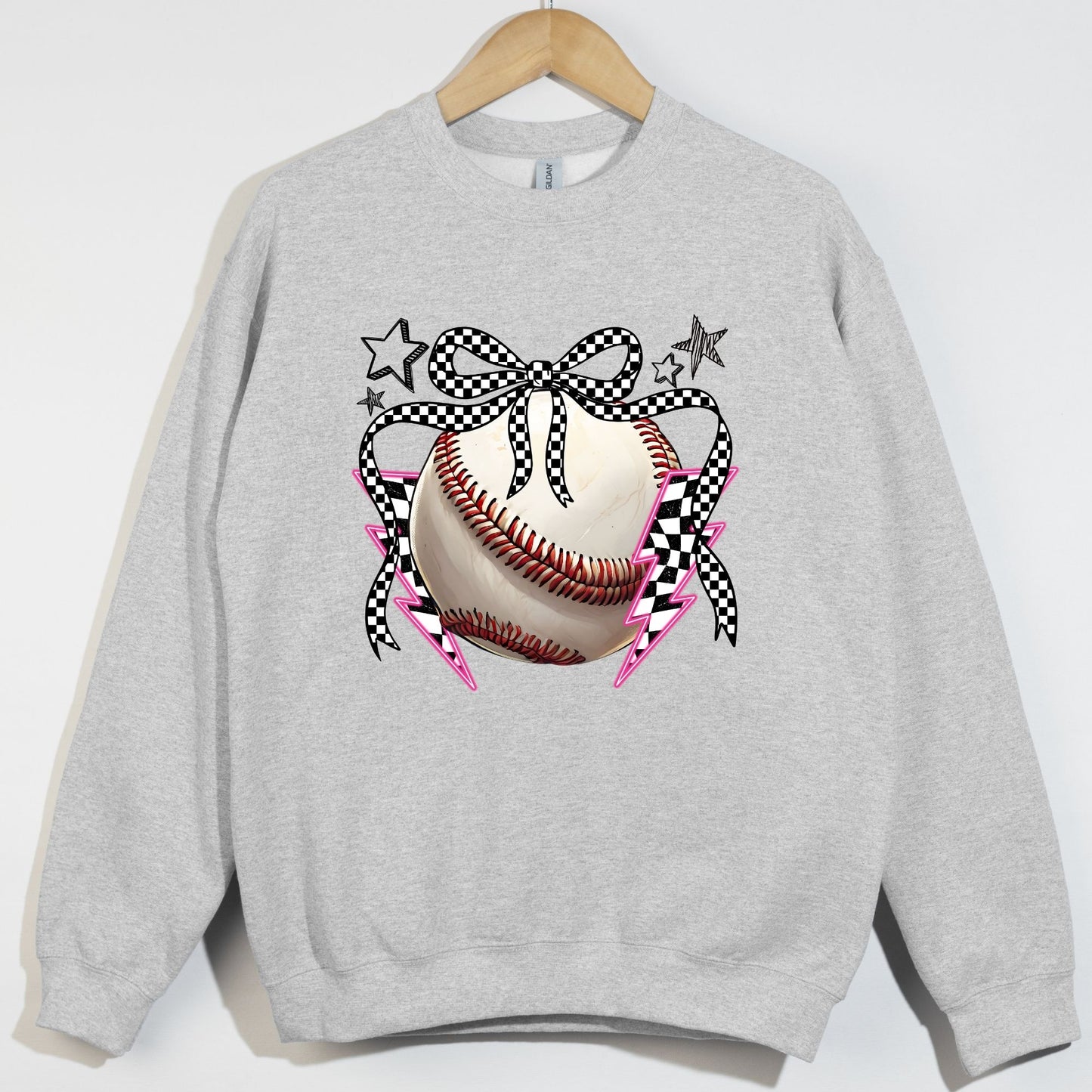 Baseball Bolts Checkered