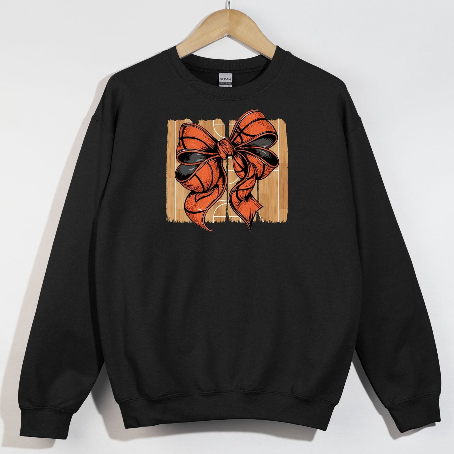 Basketball Court Brushstrokes