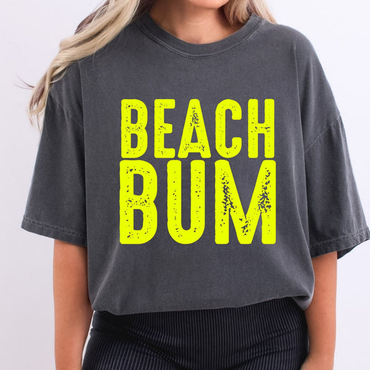 Beach Bum Stacked Yellow
