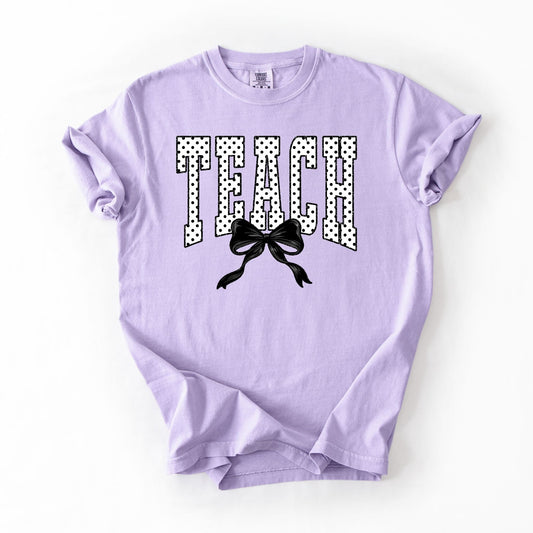 Black And White Polka Dot Teach