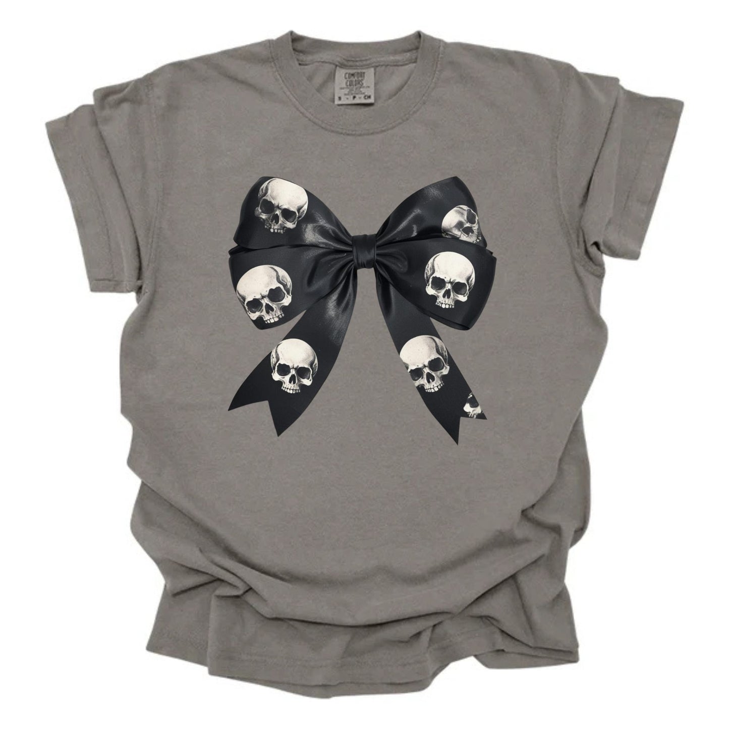 Black Bow with Skulls Grudge