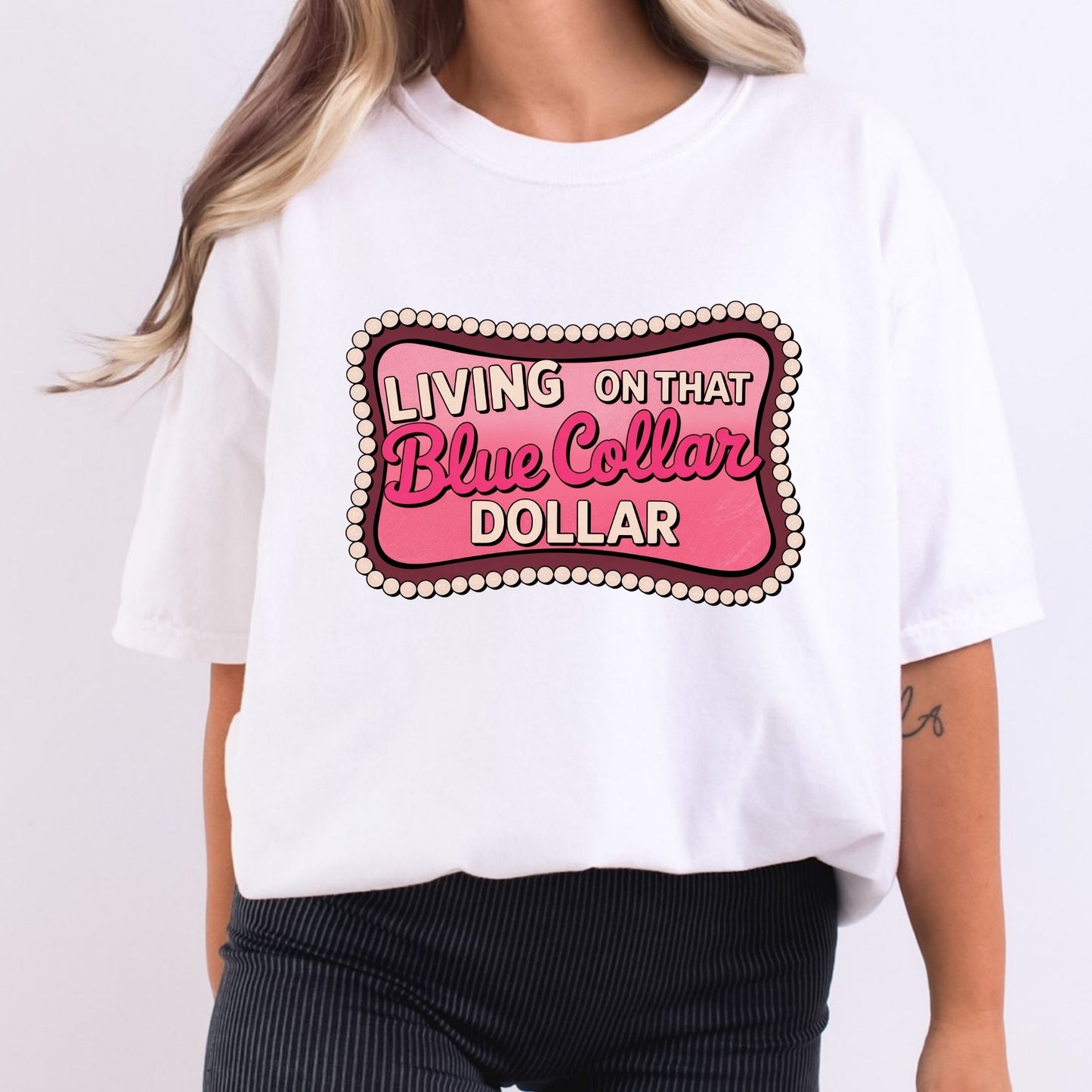 Blue Collar Dollar Pink