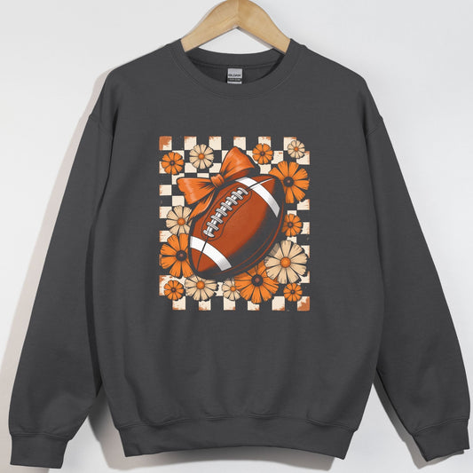Boho Football Checkered