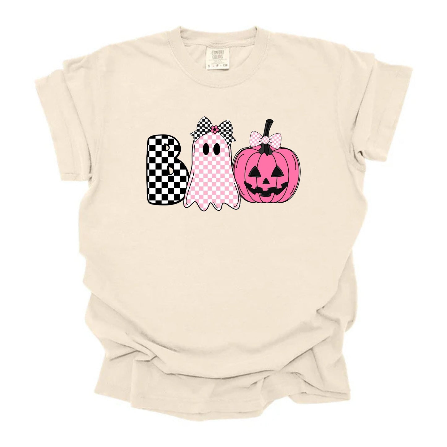 Boo Checkered Girls