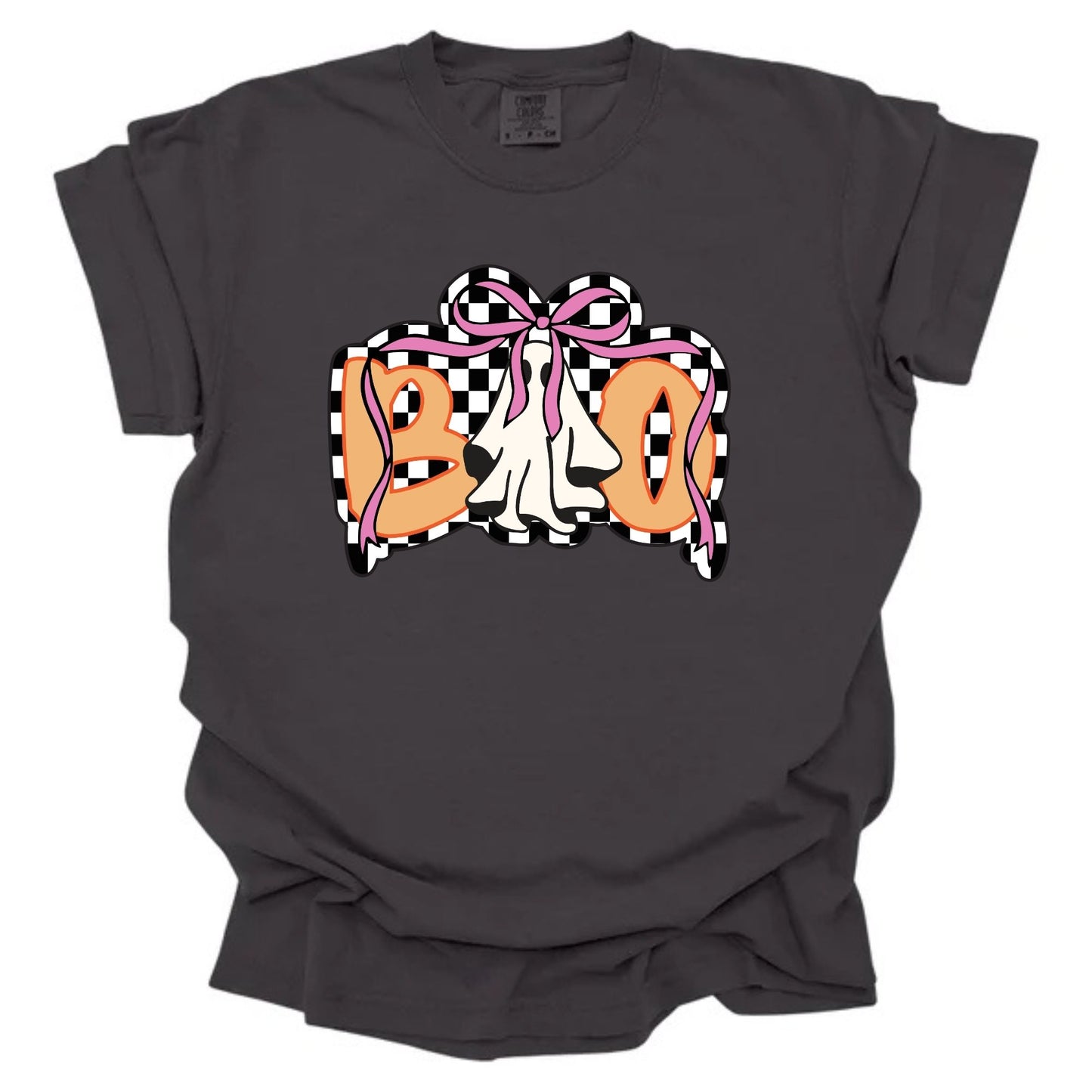 Checkered Boo Ghost O