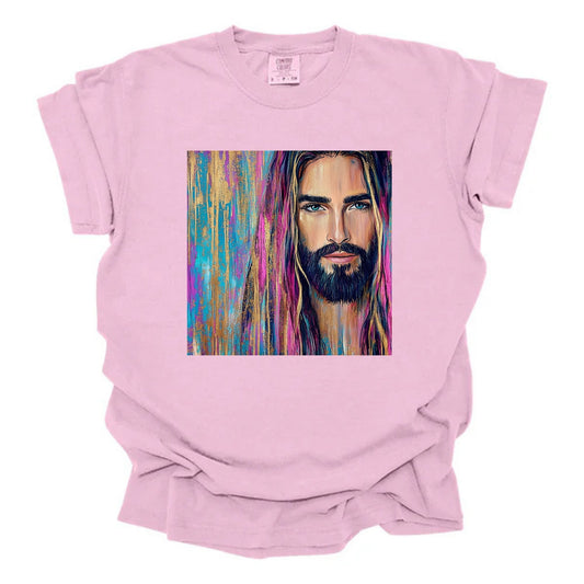 Color Strokes Jesus