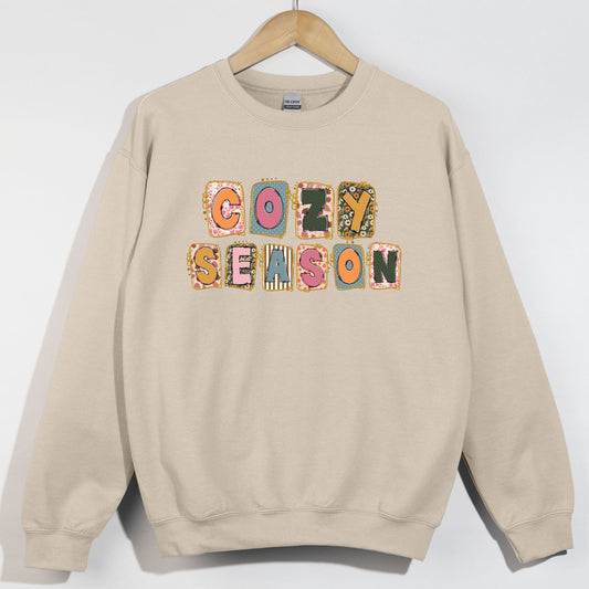 Cozy Season Preppy Patterned Patches
