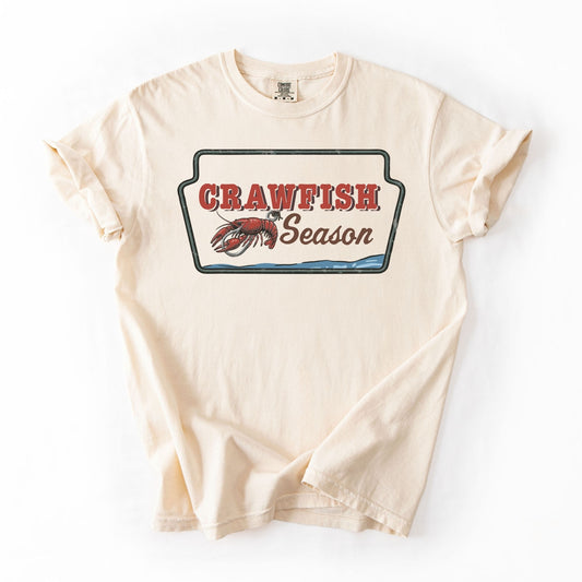 Crawfish Season Vintage Frame