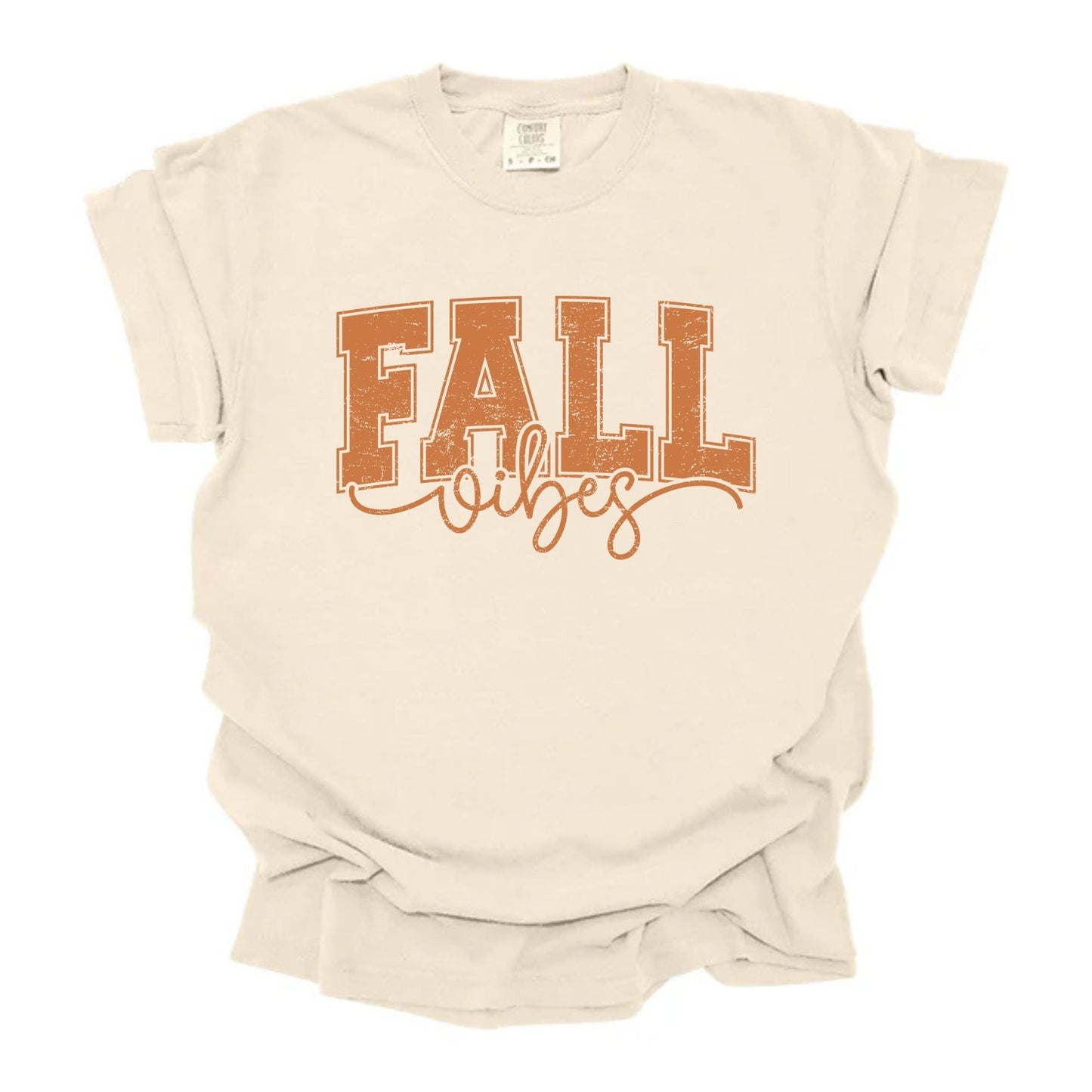 Distressed Soft Orange Fall