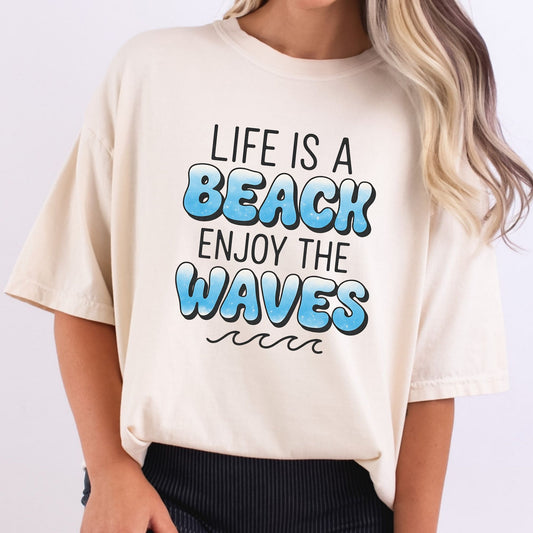Enjoy The Waves Ombre