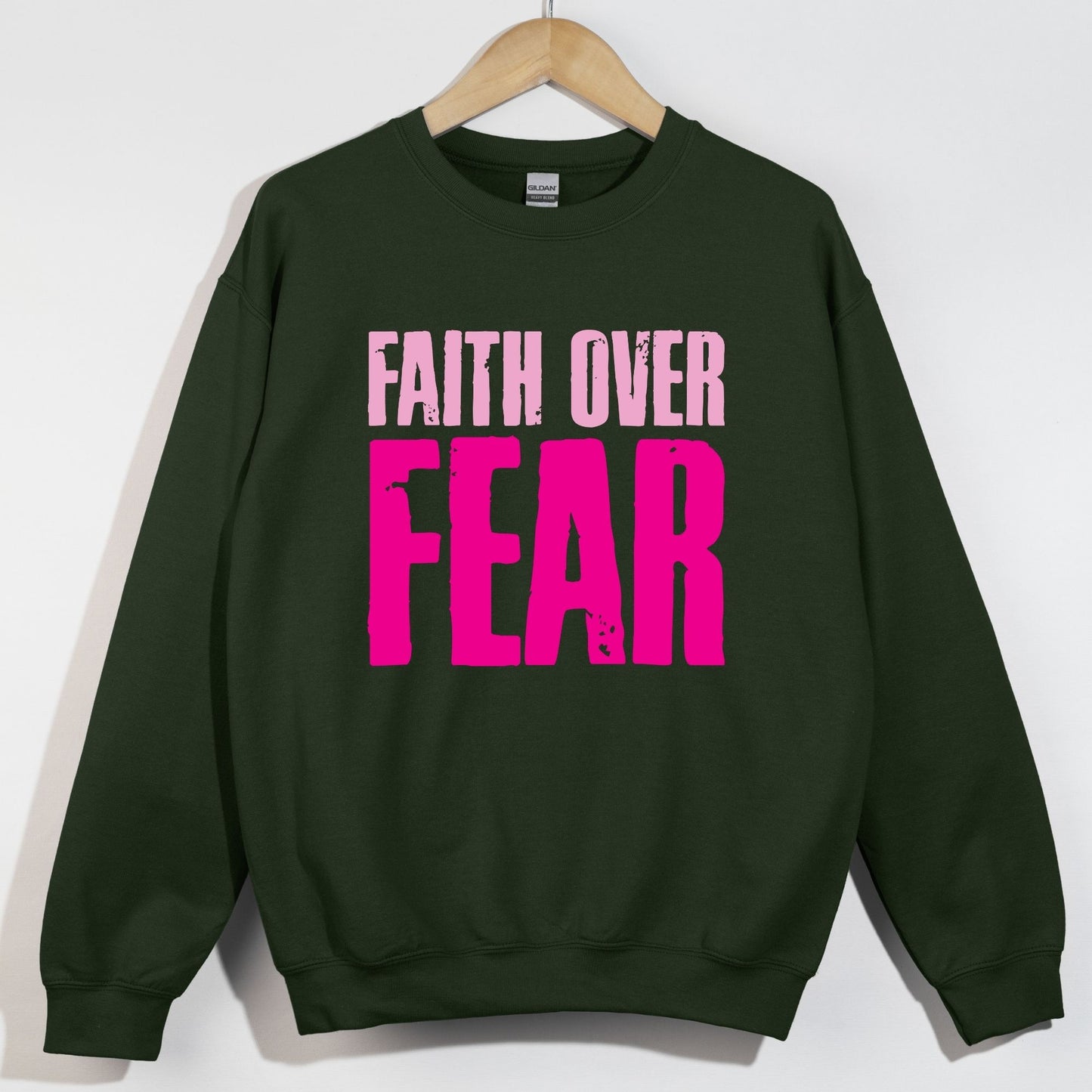 Faith Over Fear Pink