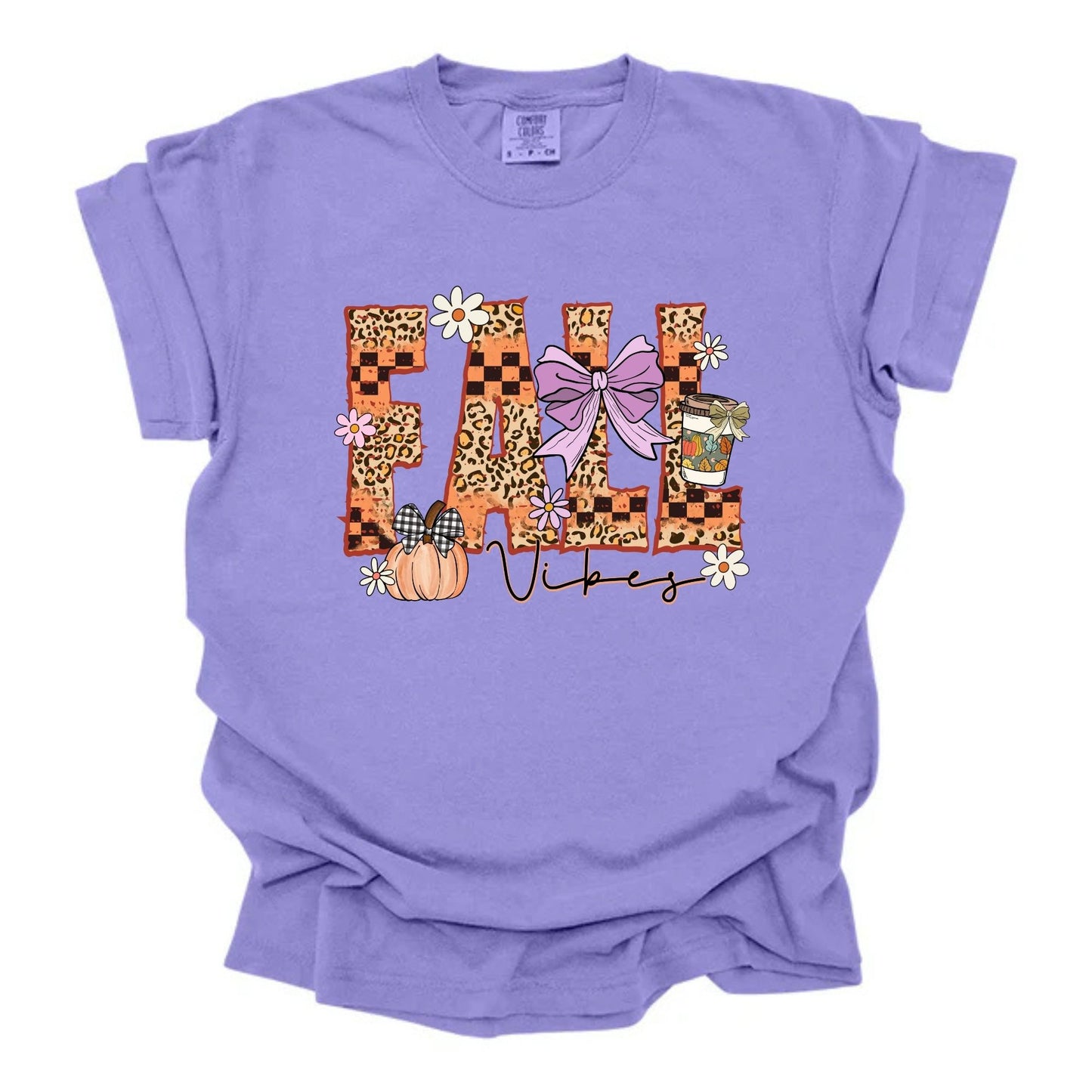 Fall Vibes Halloween Fall Patterned