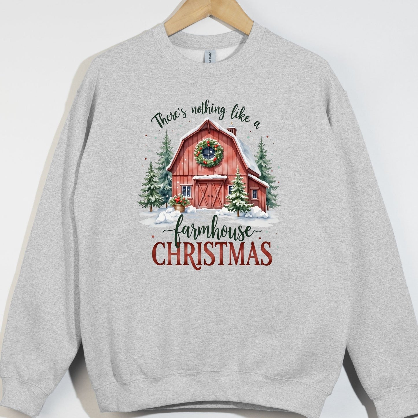 Farmhouse Christmas Barn