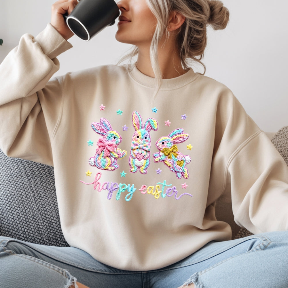 Faux Bunnies Hopping