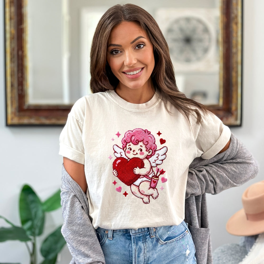Faux Cupid With Arrows