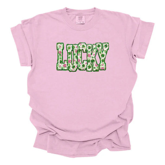Faux Painted Thick Lucky